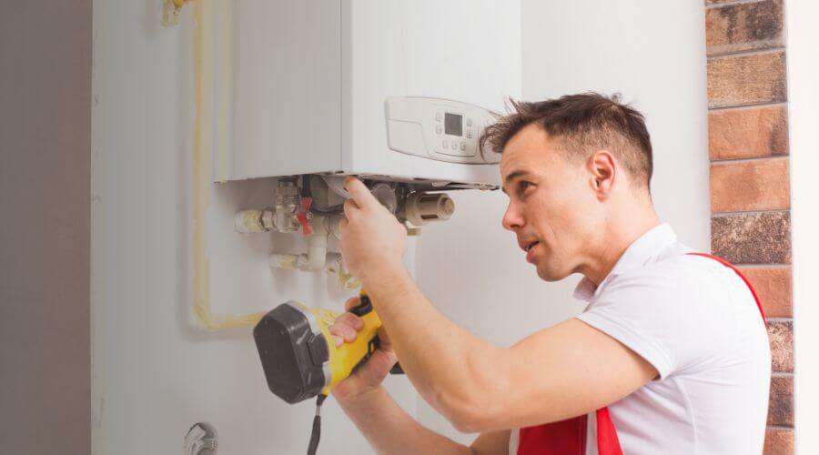 Local tankless water heater installation in Stanwood, IA